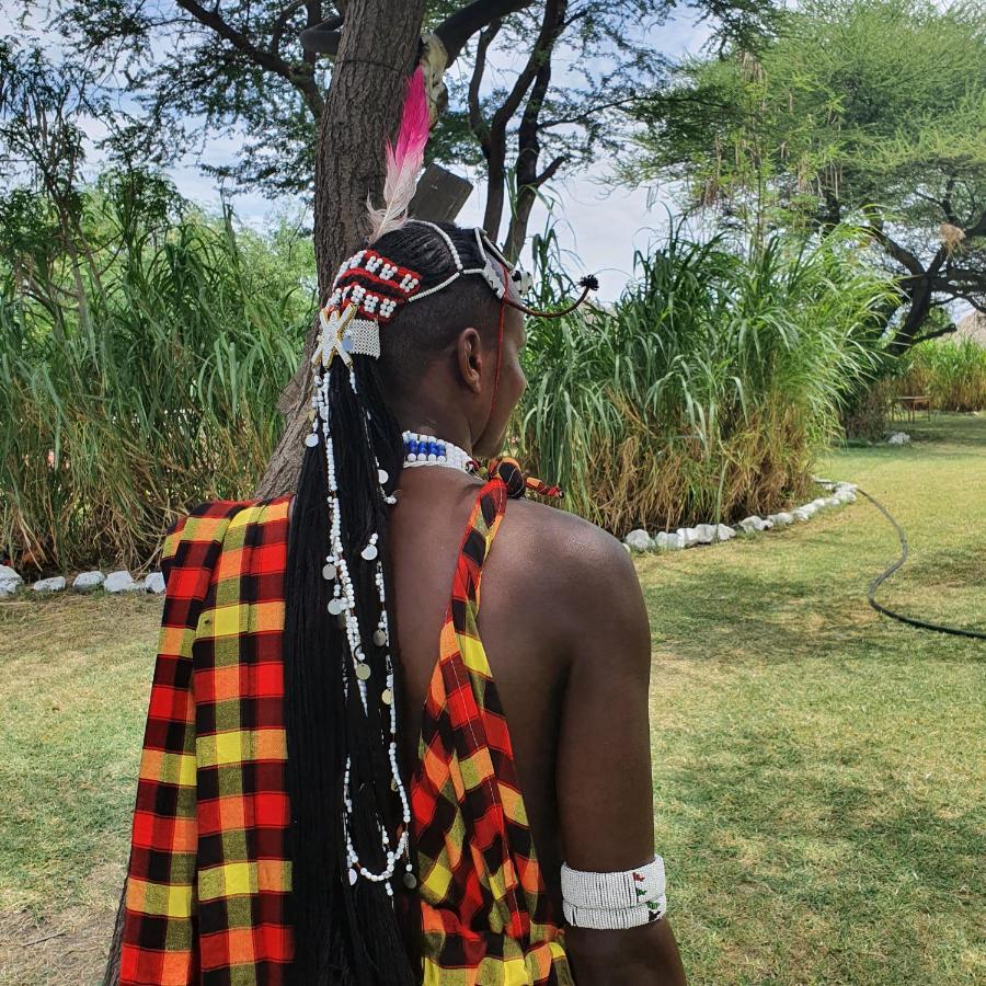 Lake Natron Maasai Giraffe Eco Lodge And Camping Mtowabaga Exterior foto
