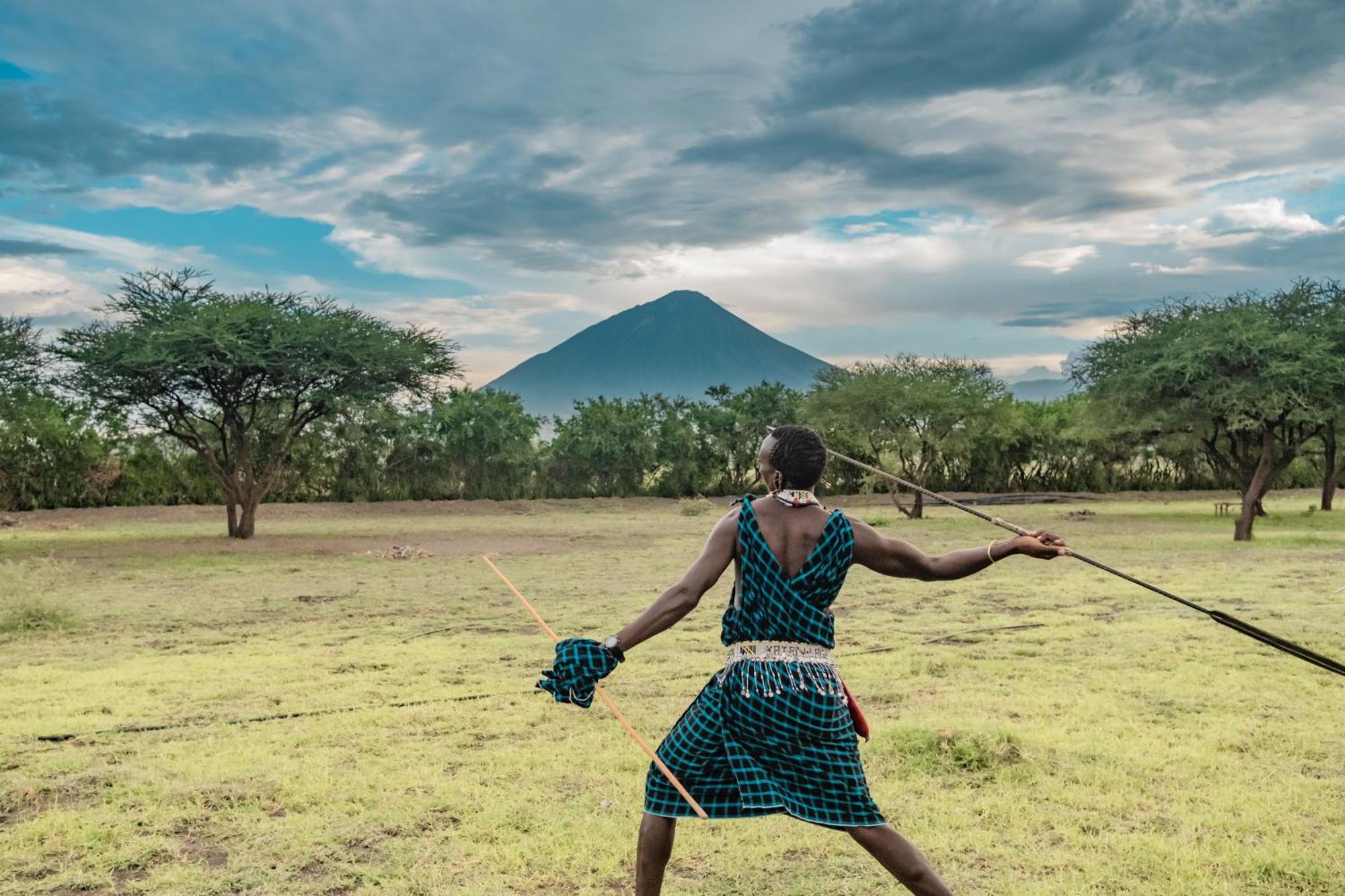 Lake Natron Maasai Giraffe Eco Lodge And Camping Mtowabaga Exterior foto